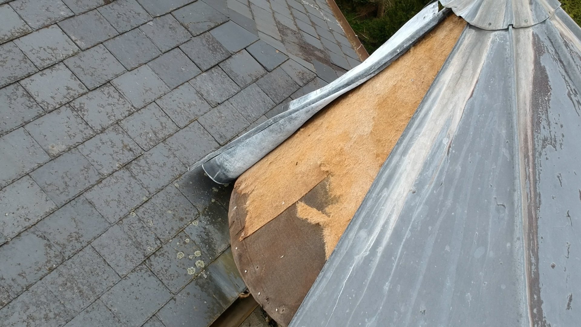 Church drone roof survey, Oxford